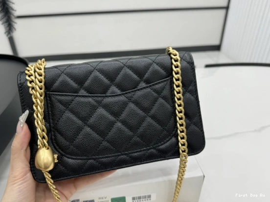 First Bag Ru WOC-19*12*3.5cm CHANEL 0729
